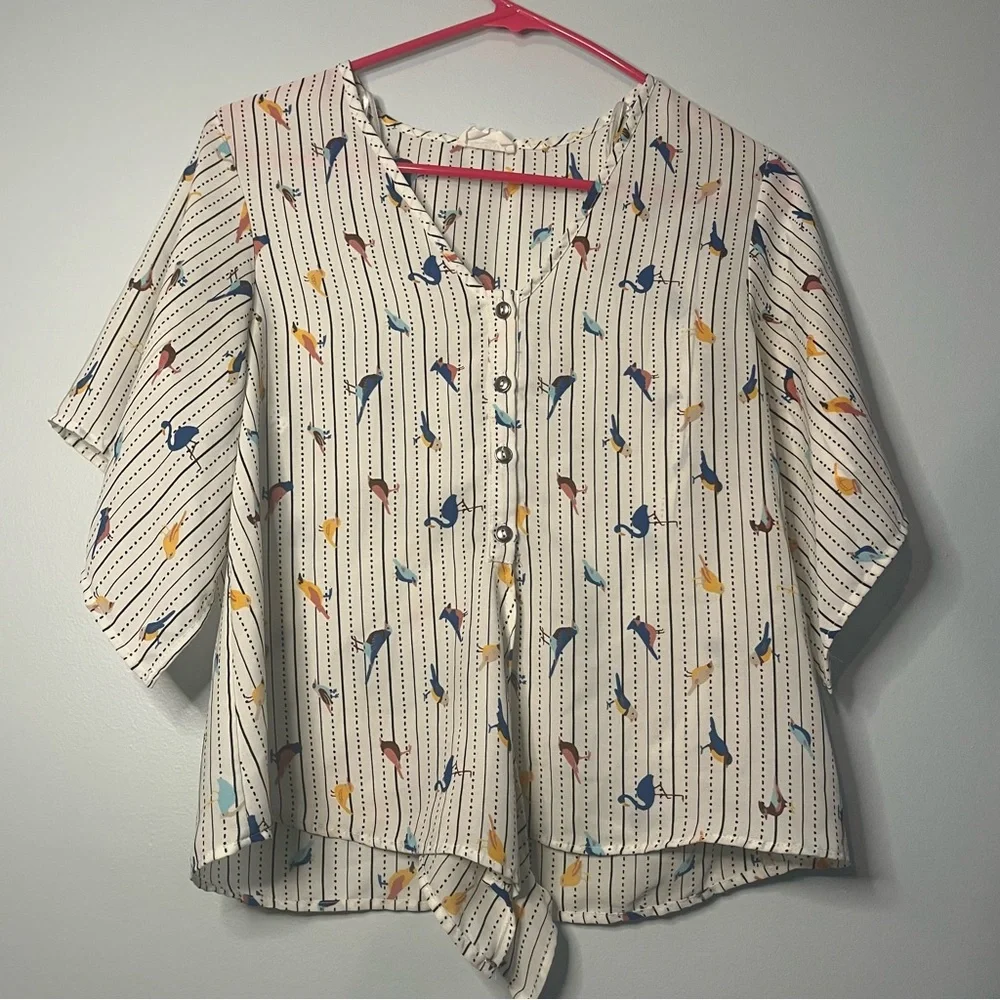 Bird blouse - Picture 3 of 5